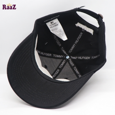 Picture of Trendsetter - Fashion Innovator - Highly Sustainable - Black Embroidery Logo Export Quality Cotton Curved Cap - Durabilty Assured