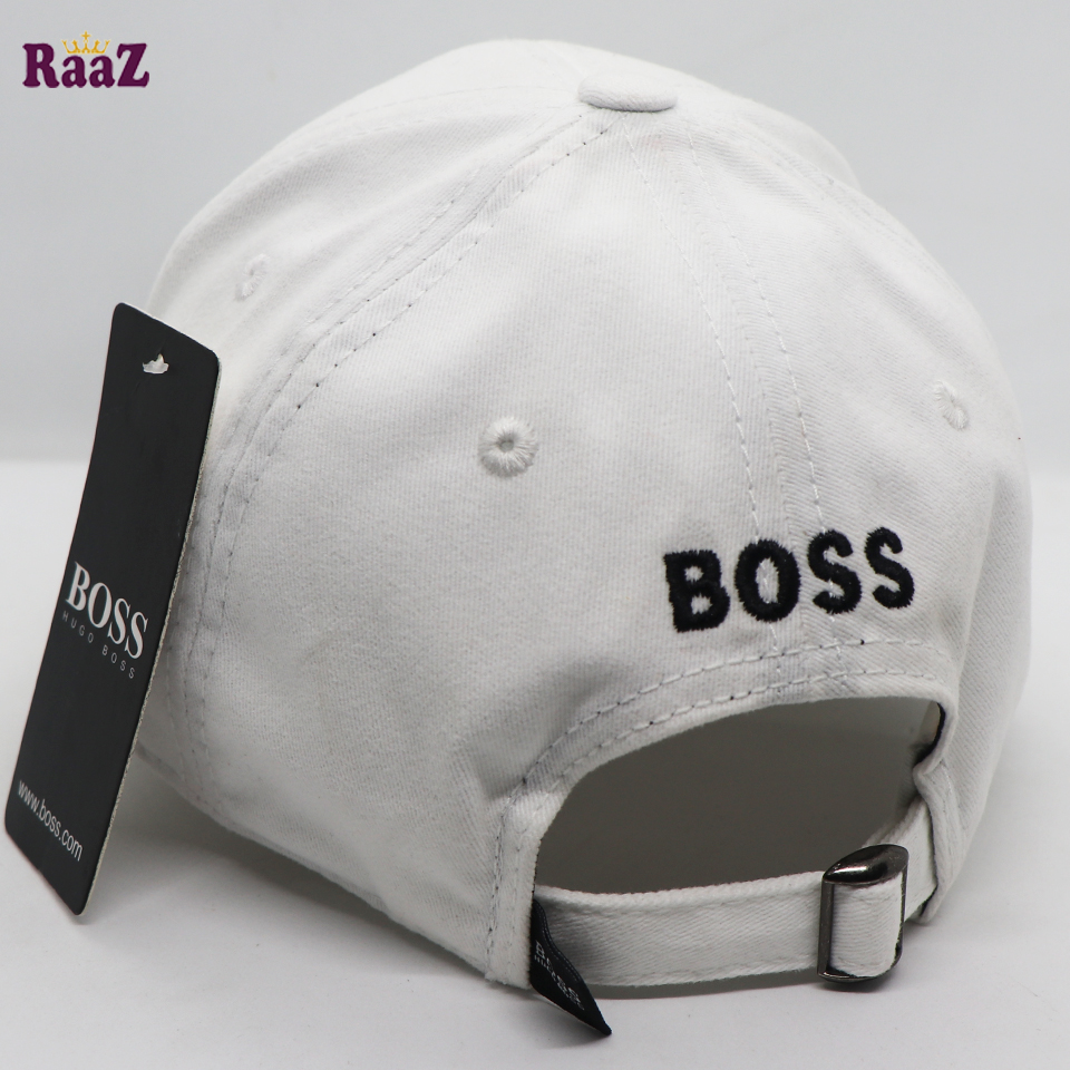 Picture of Stylish - Modern Vibe - Superb Quality - White Embroidery Logo Adjustable Premium Curved Visor Cap - Trend and Needful - Well Inspired & Crafted