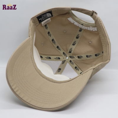 Picture of Off White and White Cotton Export North Face Cap For Men