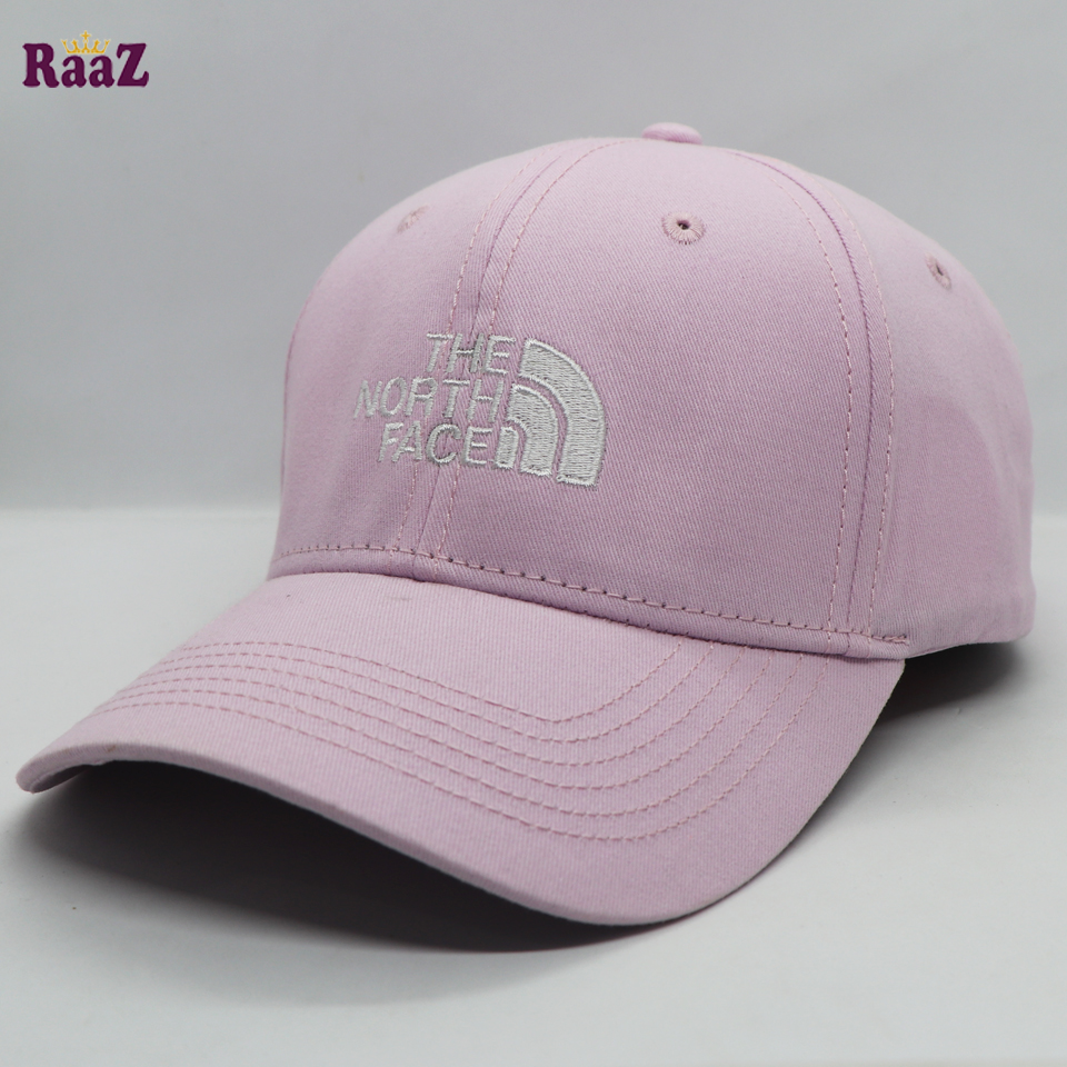 Picture of Pink and White Cotton Export North Face Cap For Men
