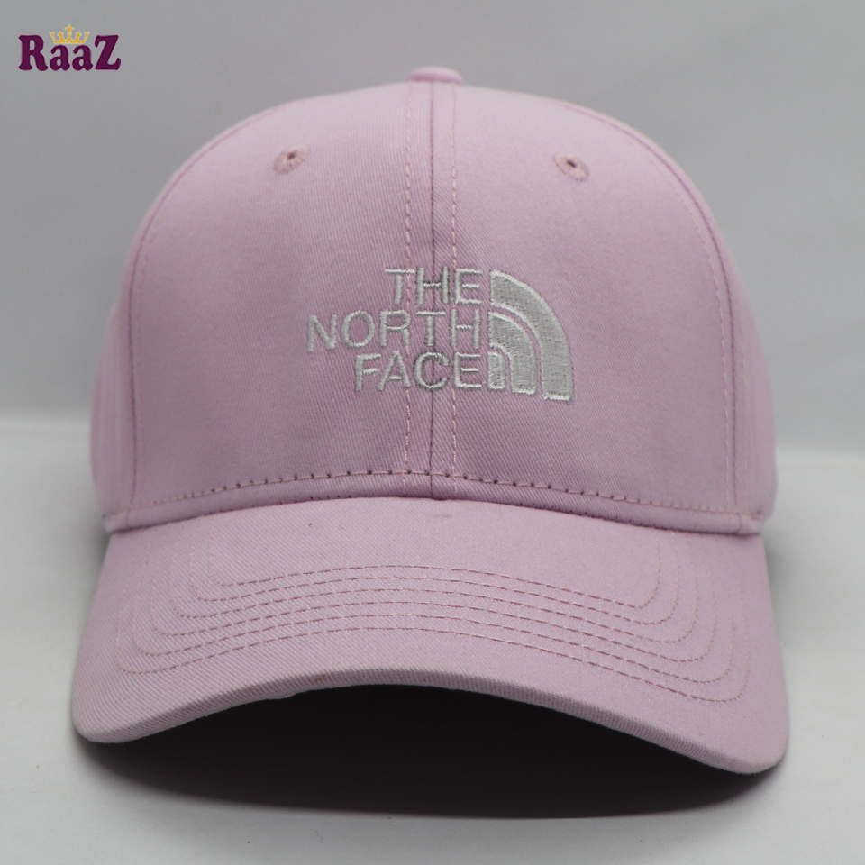 Picture of Pink and White Cotton Export North Face Cap For Men