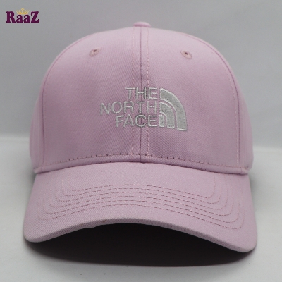 Picture of Pink and White Cotton Export North Face Cap For Men