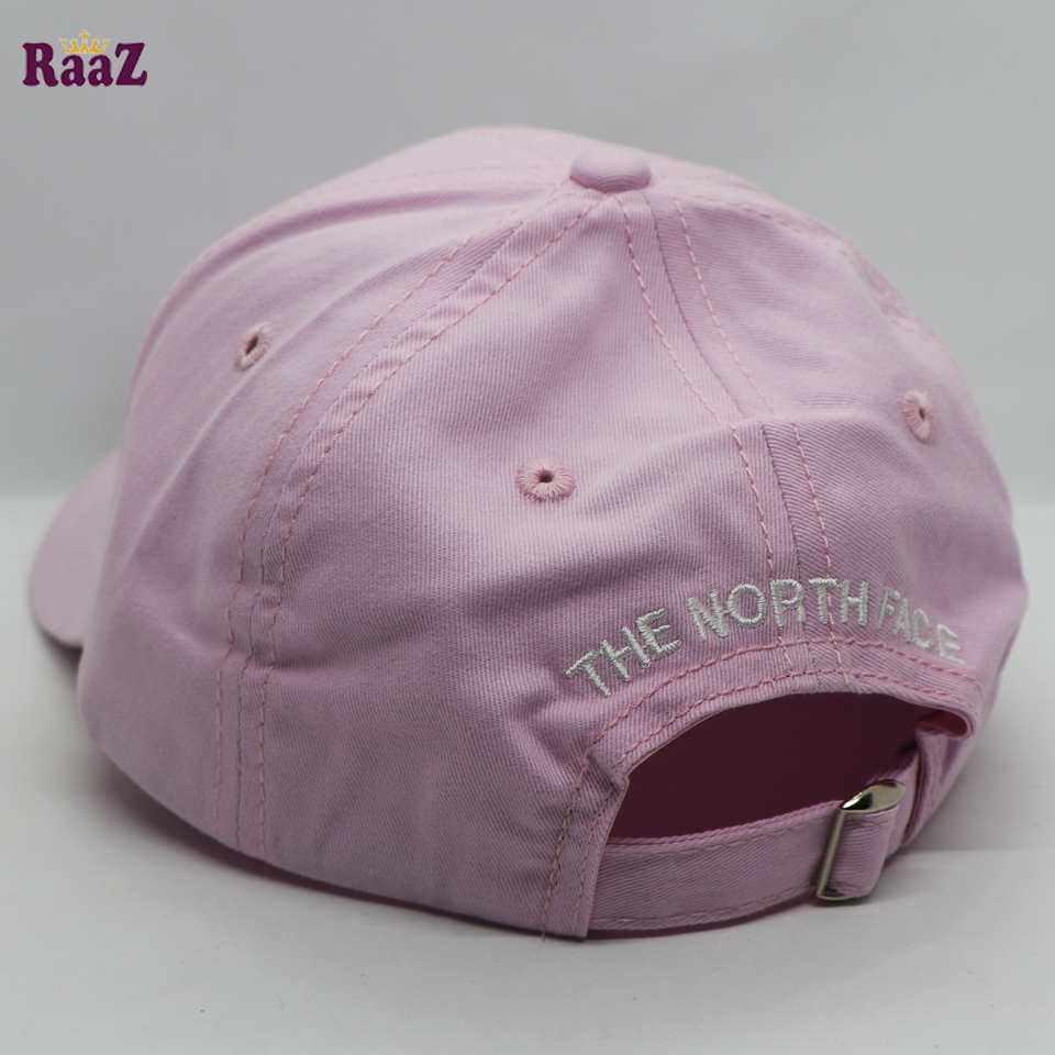 Picture of Pink and White Cotton Export North Face Cap For Men