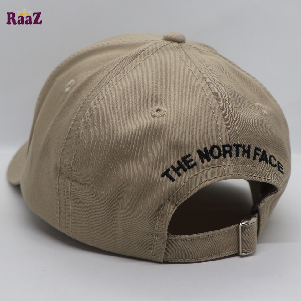 Picture of Off White and Black Cotton Export North Face Cap For Men