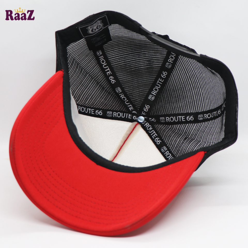Picture of Black And Red Export Foam Net Cap For Men