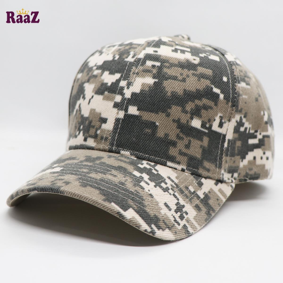 Picture of US Camo Print Curved Visor Export Quality Cap