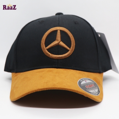 Picture of Athleisure - Avant Grade - Highly Sustainable - Mercedes Velvet Visor Cotton Premium Curved Cap - Durabilty Assured - Well Inspired & Crafted