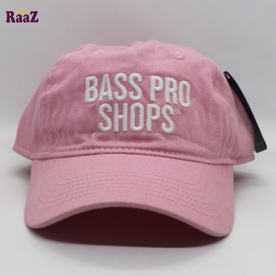 Picture of Pink Wash Fabrics Embroidery Logo Curved Cap