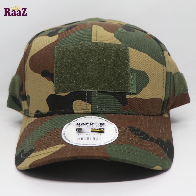 Picture of Green Tactical Operator Ripstop Cotton Baseball Cap With Loop Patch