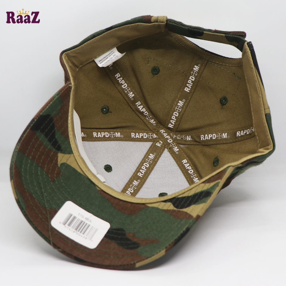 Picture of Green Tactical Operator Ripstop Cotton Baseball Cap With Loop Patch