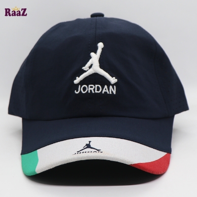 Picture of Trendsetter - Fashion Innovator - Upscale Need - Navy Blue Polyester Fabrics Embroidery Logo Curved Visor Cap - Sensible - Must Have