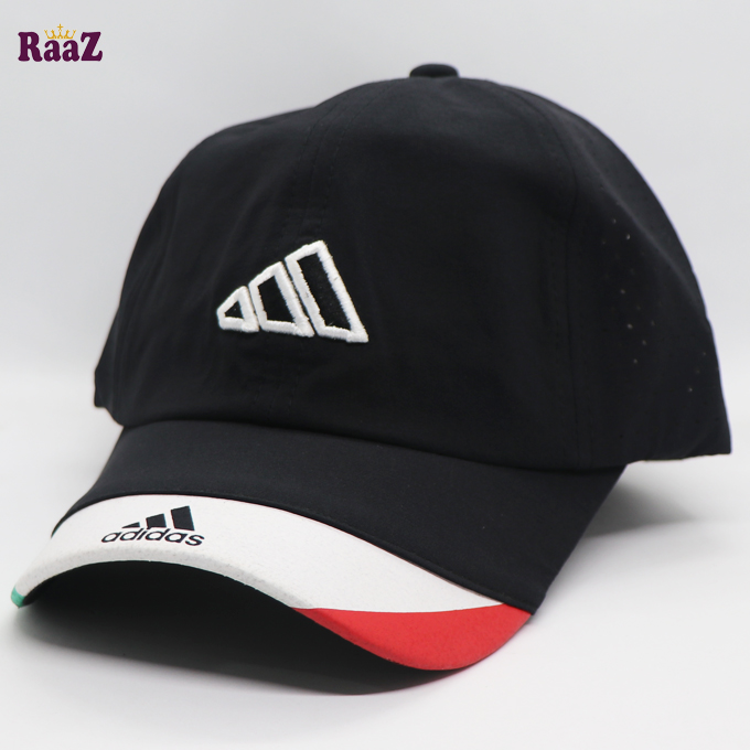 Picture of Trendsetter - Fashion Innovator - Superb Quality - Black Polyester Fabrics Embroidery Logo Curved Visor Cap - Trend and Needful