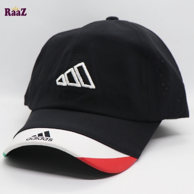 Picture of Trendsetter - Fashion Innovator - Superb Quality - Black Polyester Fabrics Embroidery Logo Curved Visor Cap - Trend and Needful
