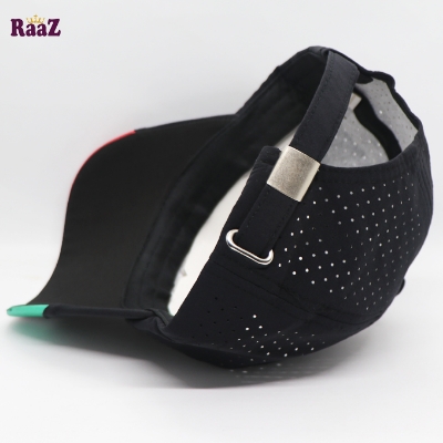 Picture of Trendsetter - Fashion Innovator - Superb Quality - Black Polyester Fabrics Embroidery Logo Curved Visor Cap - Trend and Needful