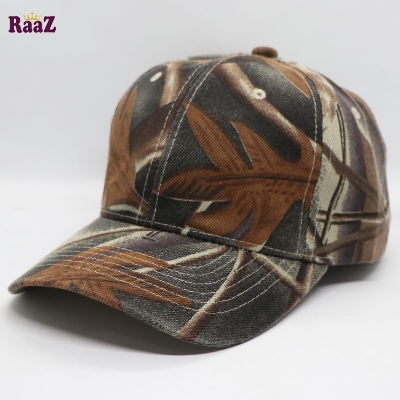 Picture of Jungle Camo Print Curved Visor Export Quality Cap