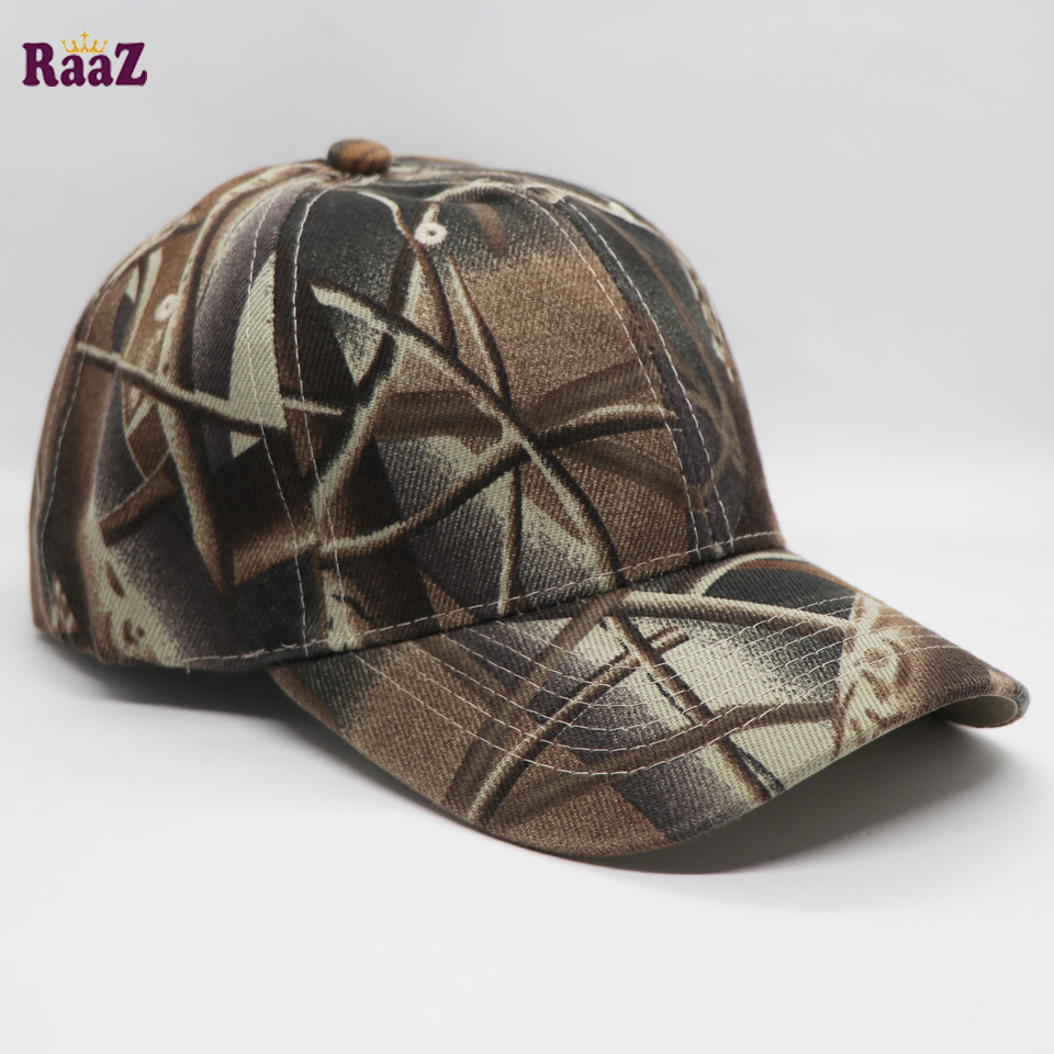 Picture of Jungle Camo Print Curved Visor Export Quality Cap