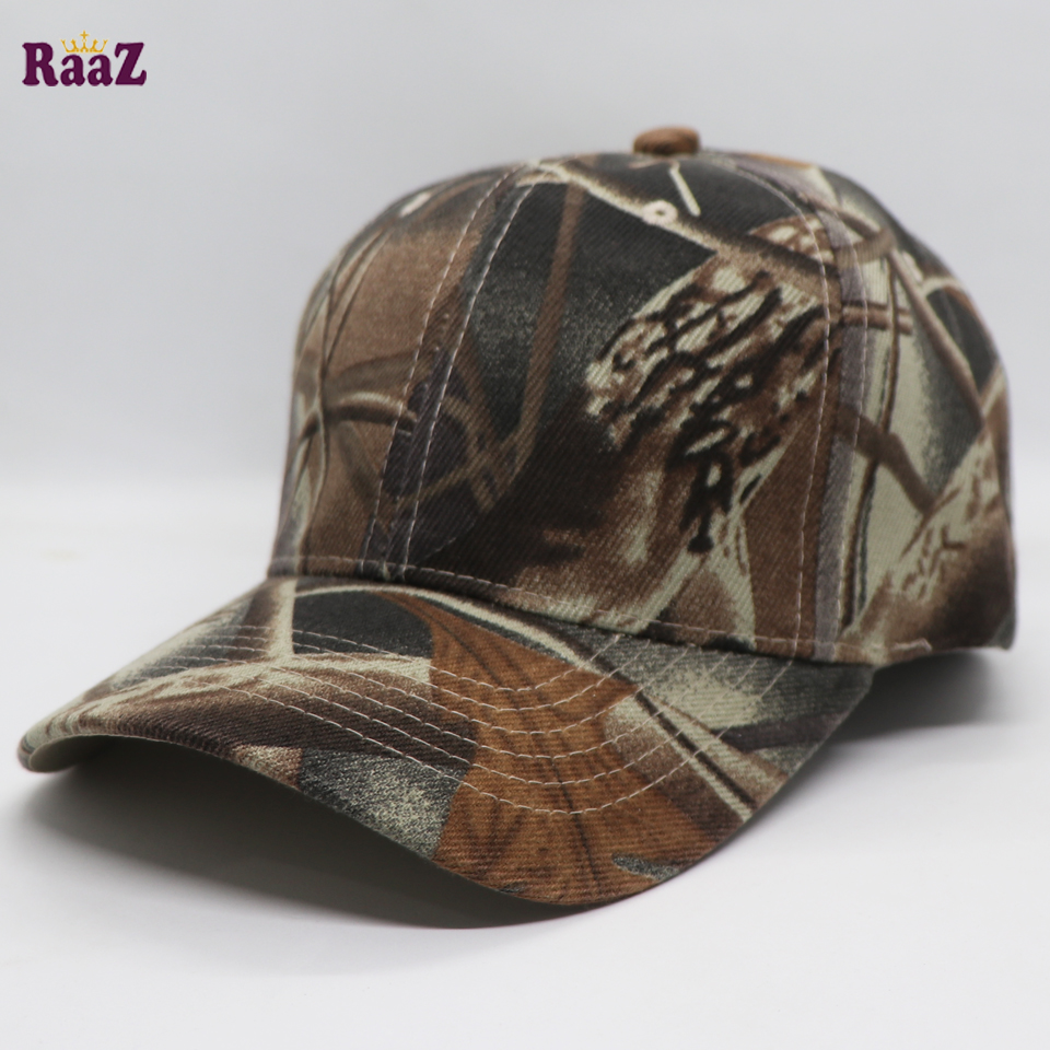 Picture of Jungle Camo Print Curved Visor Export Quality Cap