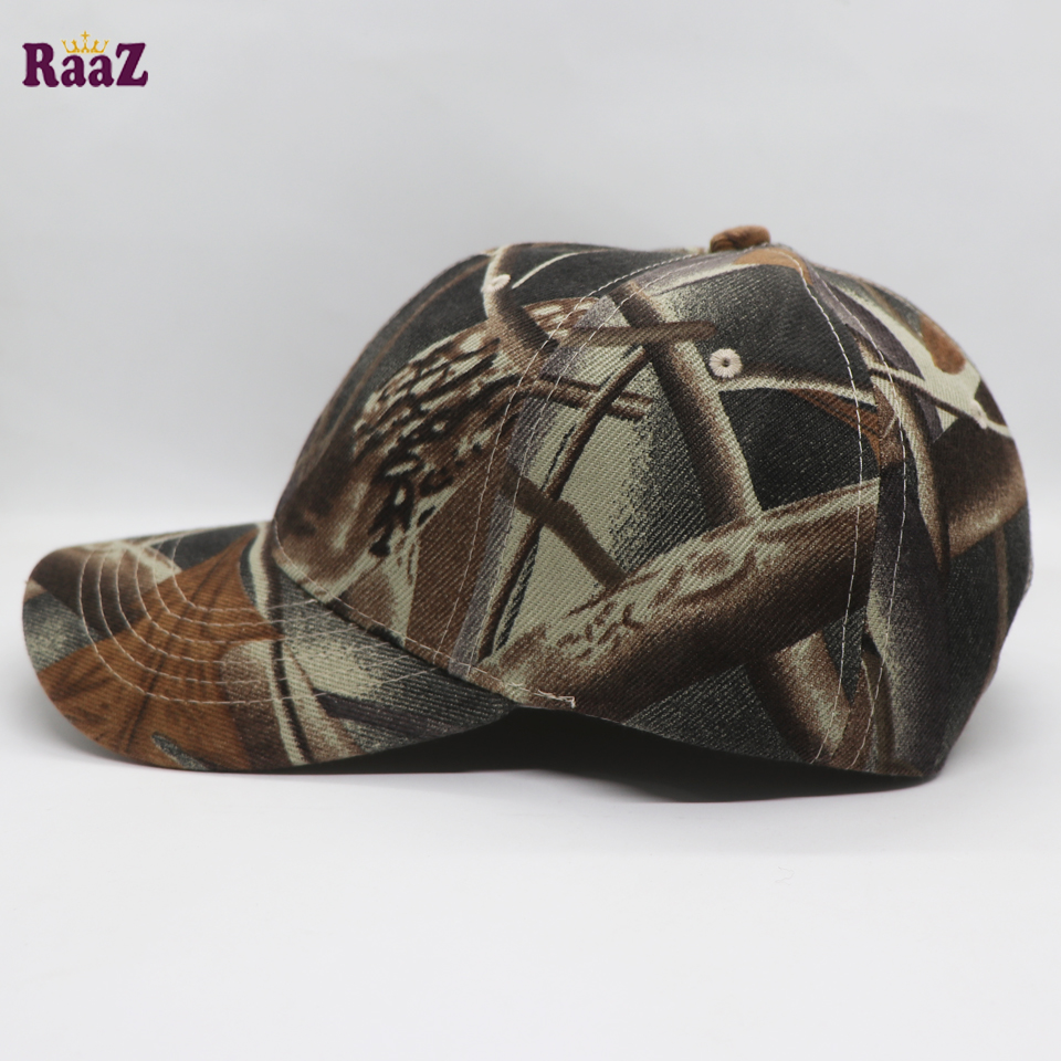 Picture of Jungle Camo Print Curved Visor Export Quality Cap