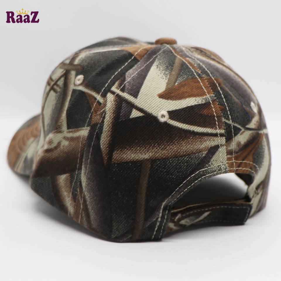 Picture of Jungle Camo Print Curved Visor Export Quality Cap