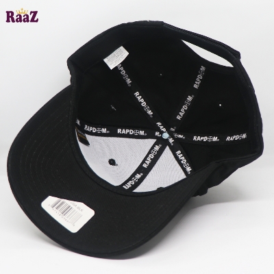 Picture of Black US Flag Tactical Operator Ripstop Cotton Baseball Cap With Loop Patch