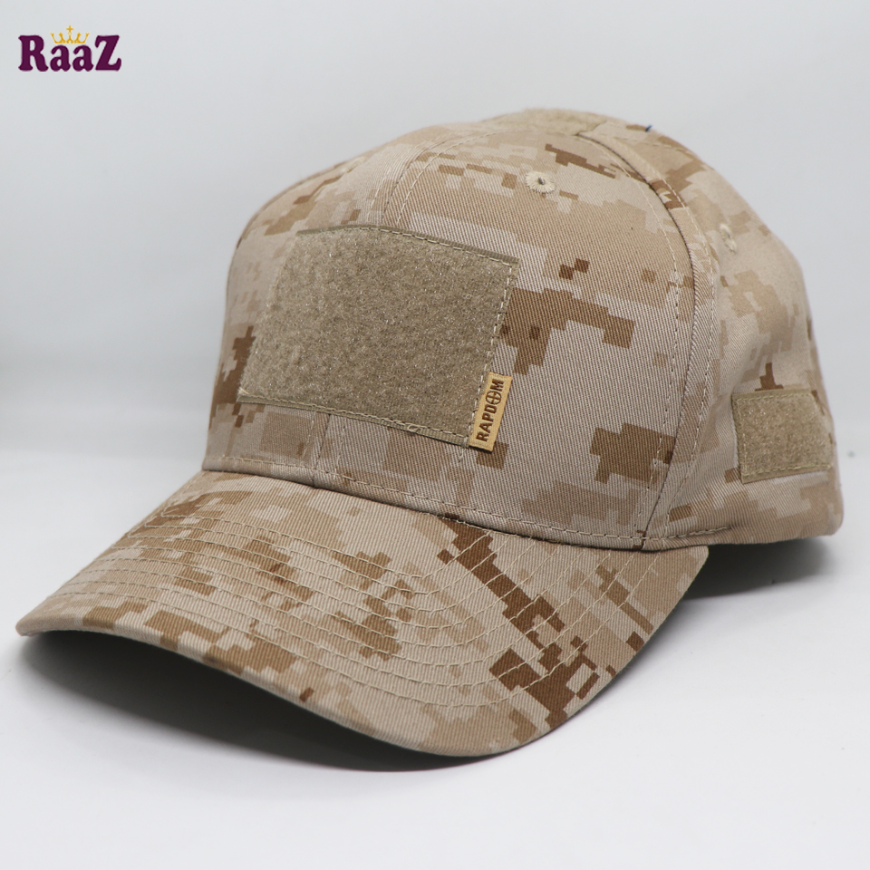 Picture of Off White Tactical Operator Ripstop Cotton Baseball Cap With Loop Patch