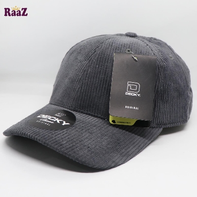 Picture of Ash Retro Velvet Decky 6 Panel Premium Export Curved Snapback Cap