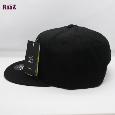 Picture of Black Premium Decky Wide Brim DJ Cap