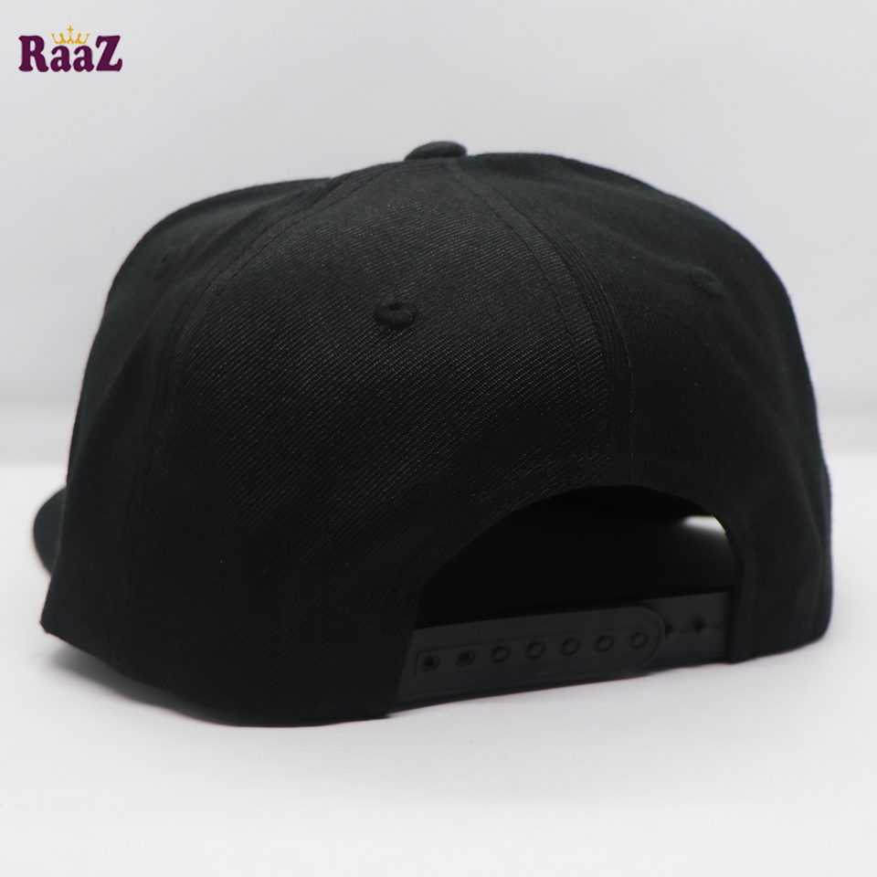 Picture of Black Premium Decky Wide Brim DJ Cap