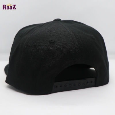Picture of Black Premium Decky Wide Brim DJ Cap