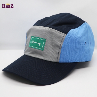Picture of Multicolor Cotton Fabrics Curved Visor Cap