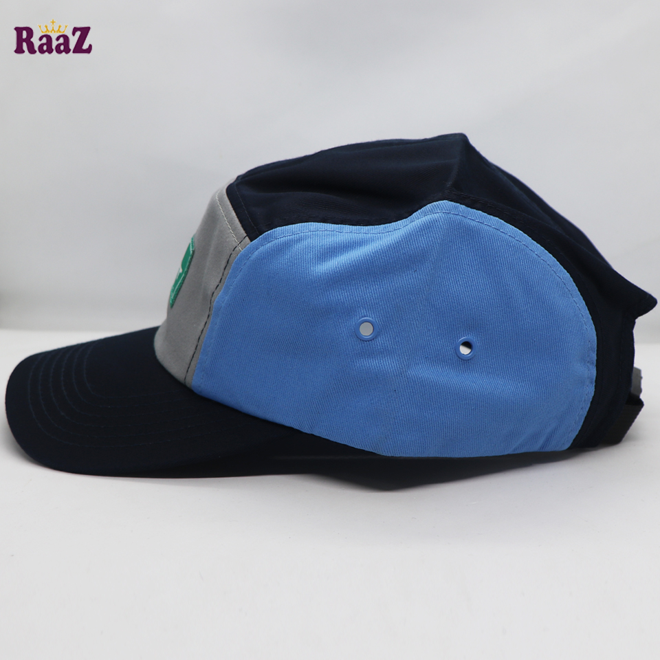 Picture of Multicolor Cotton Fabrics Curved Visor Cap