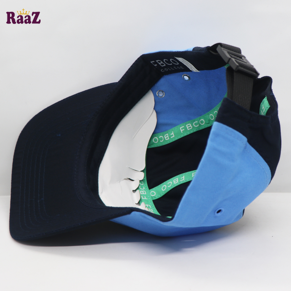 Picture of Multicolor Cotton Fabrics Curved Visor Cap