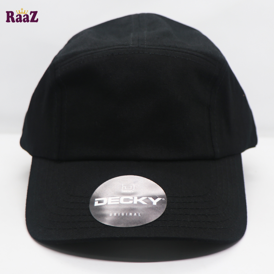 Picture of Full Black Decky Curved Visor Cap