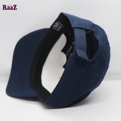 Picture of Navy Blue Route 66 Cotton Fabrics Johnson Cap