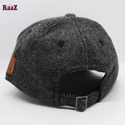 Picture of UFC Leather Logo Wool Fabrics Curved Cap