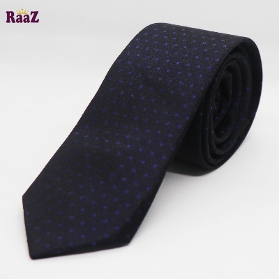 Picture of Navy Fashion Blue Dot Formal Tie