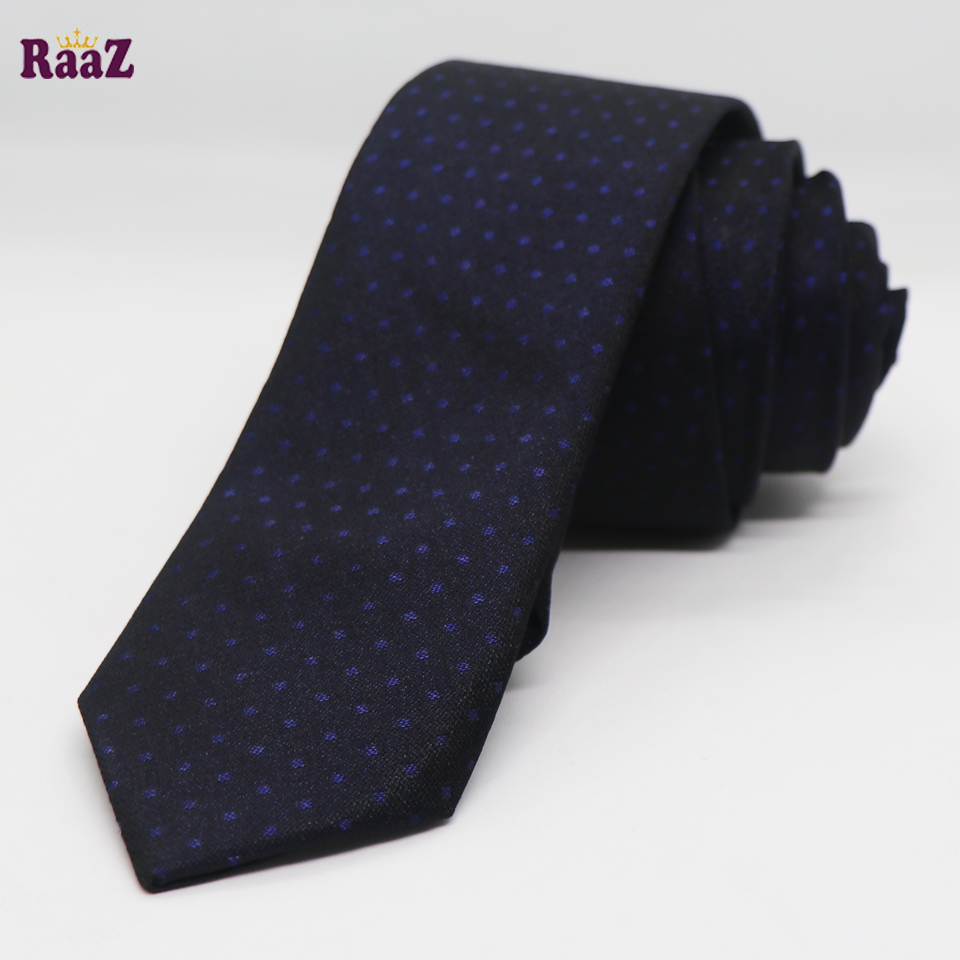 Picture of Navy Fashion Blue Dot Formal Tie