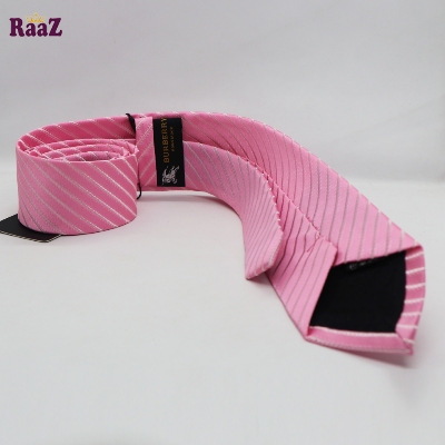 Picture of Pink Premium Stripe Tie For Men