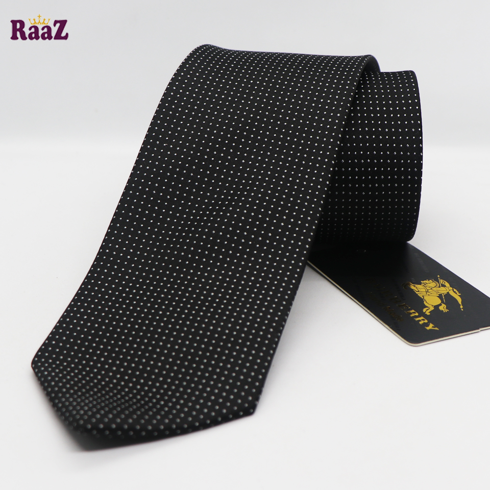 Picture of Black Dot Design Formal Tie For Men