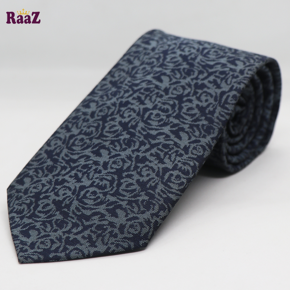 Picture of Navy Blue Design Formal Tie For Men