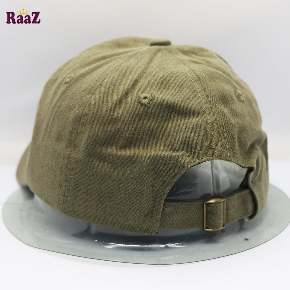 Picture of Green Export Cotton Wash Baseball Cap For Men