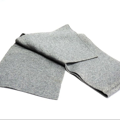 Picture of Garments Export Winter Woolen Scarf Muffler For Men (Silver)