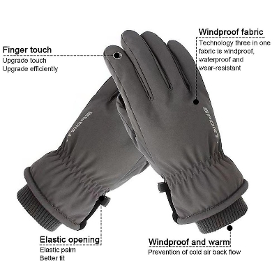 Picture of Imported China Waterproof Touch Screen Winter Gloves