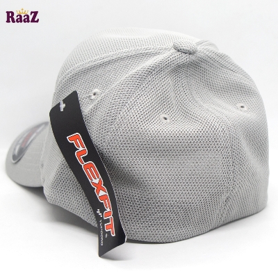 Picture of White Spandex Fabrics Curved Visor Bon Cap
