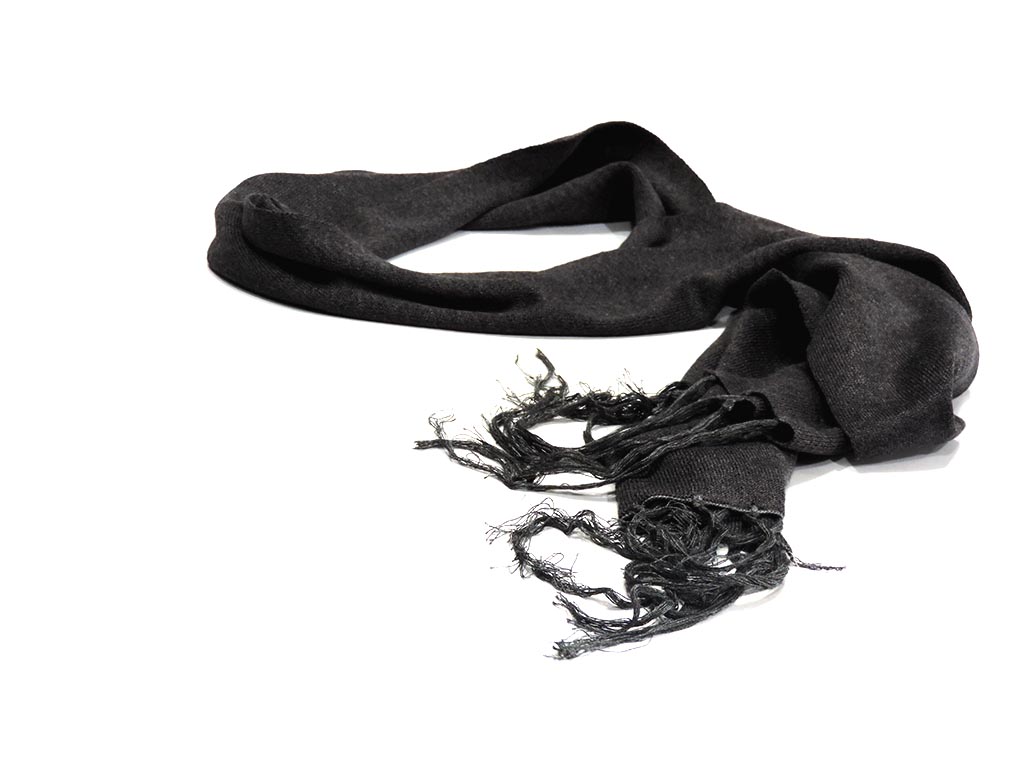 Picture of Garments Export Winter Woolen Scarf Muffler For Men (Deep Grey)