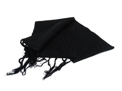 Picture of Garments Export Winter Woolen Scarf Muffler For Men (Black)