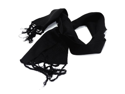 Picture of Garments Export Winter Woolen Scarf Muffler For Men (Black)