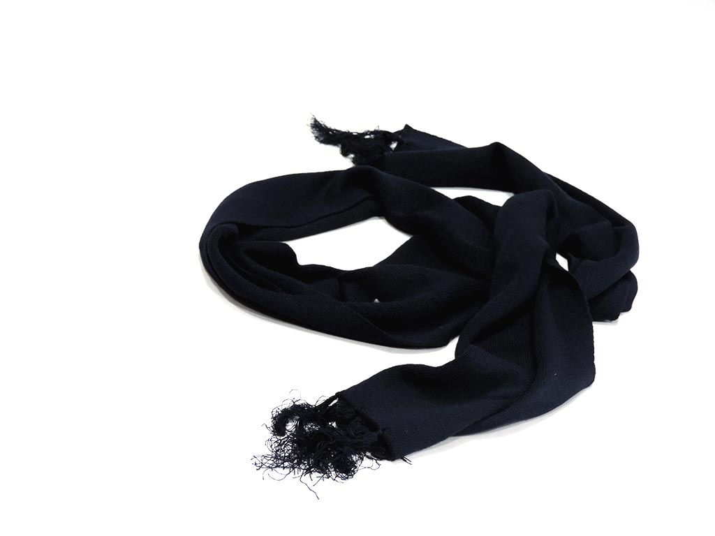 Picture of Garments Export Winter Woolen Scarf Muffler For Men (Navy Blue)