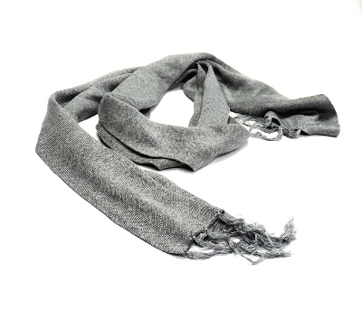 Picture of Garments Export Winter Woolen Scarf Muffler For Men (Silver)