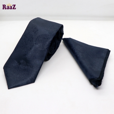 Picture of Wedding Tie Handkerchief Men's Necktie & Pocket Square Set